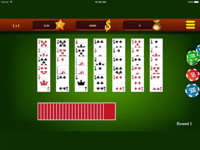 纸牌接龙完整版