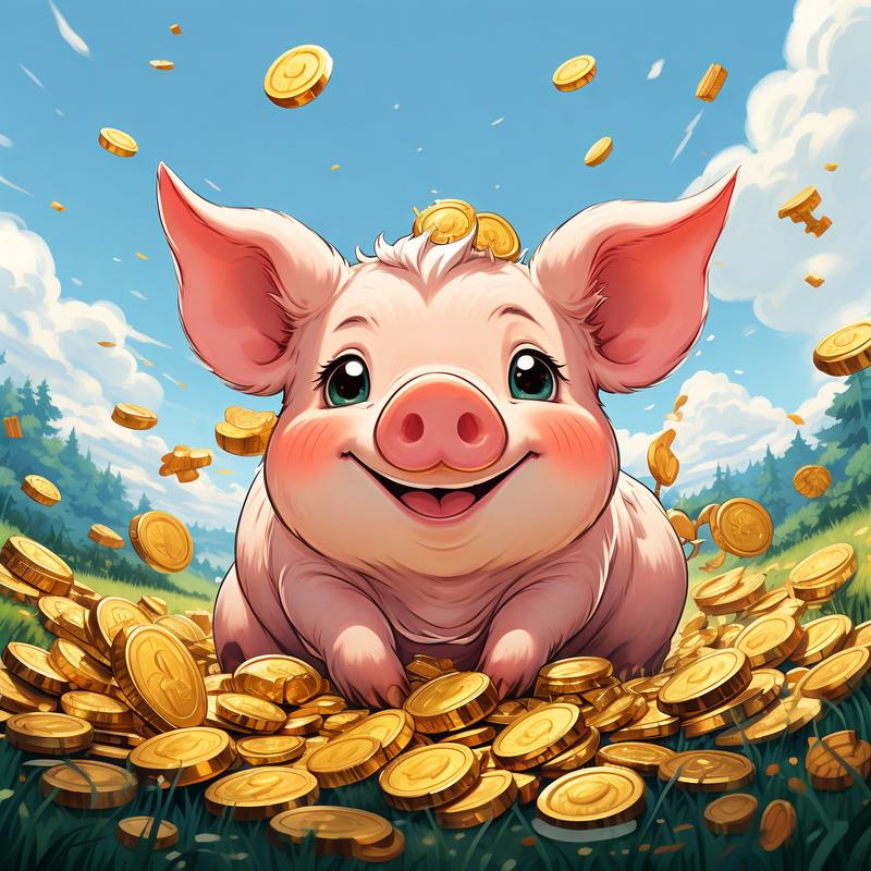 幸福养金猪图标