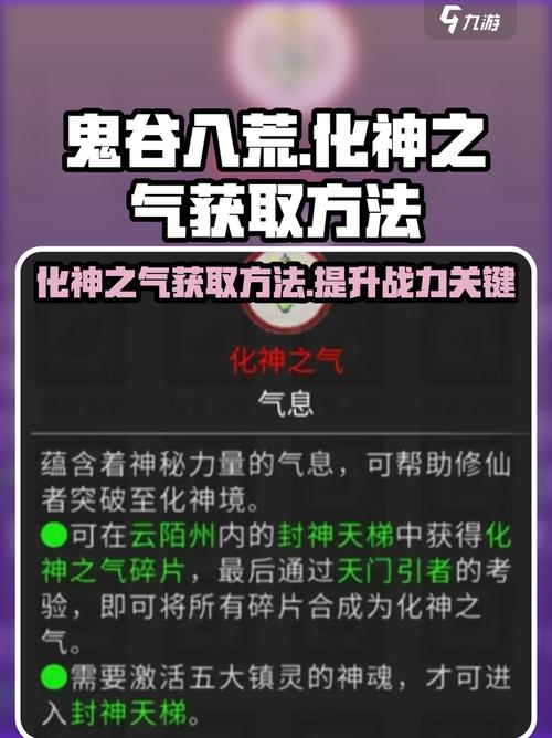 鬼谷八荒化神之气图标