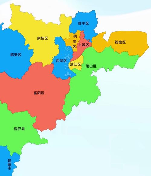 杭州地图全图