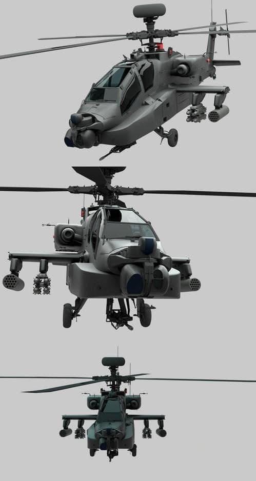 武装直升机3D