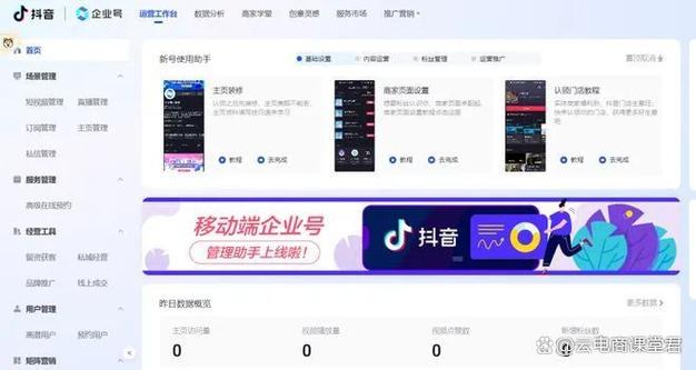 抖音企业账号图标