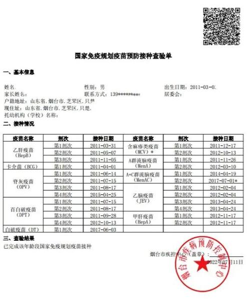 幼儿接种疫苗证明怎么开缩略图