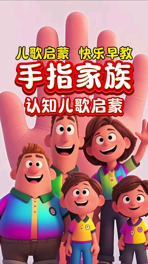 儿歌手指一家