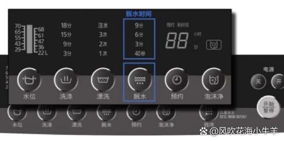 洗衣机怎么设置只脱水缩略图