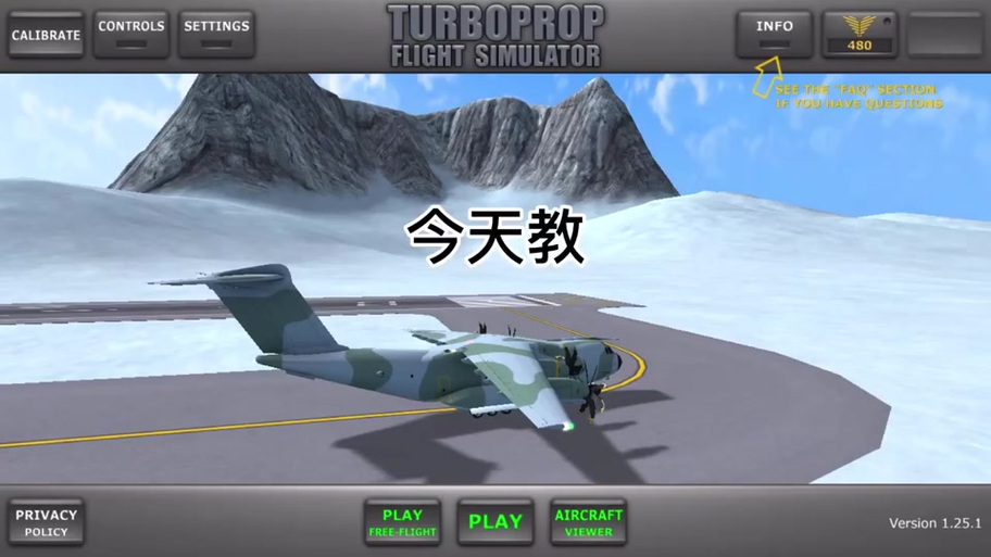 空中飞行模拟器3D怎么设置中文游戏截图