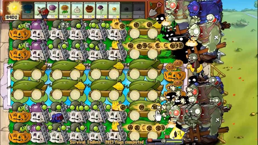 pvz火焰十二炮