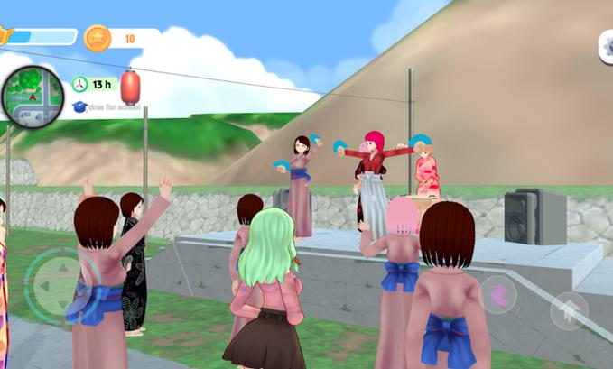 校园女生模拟器汉化版下载游戏截图