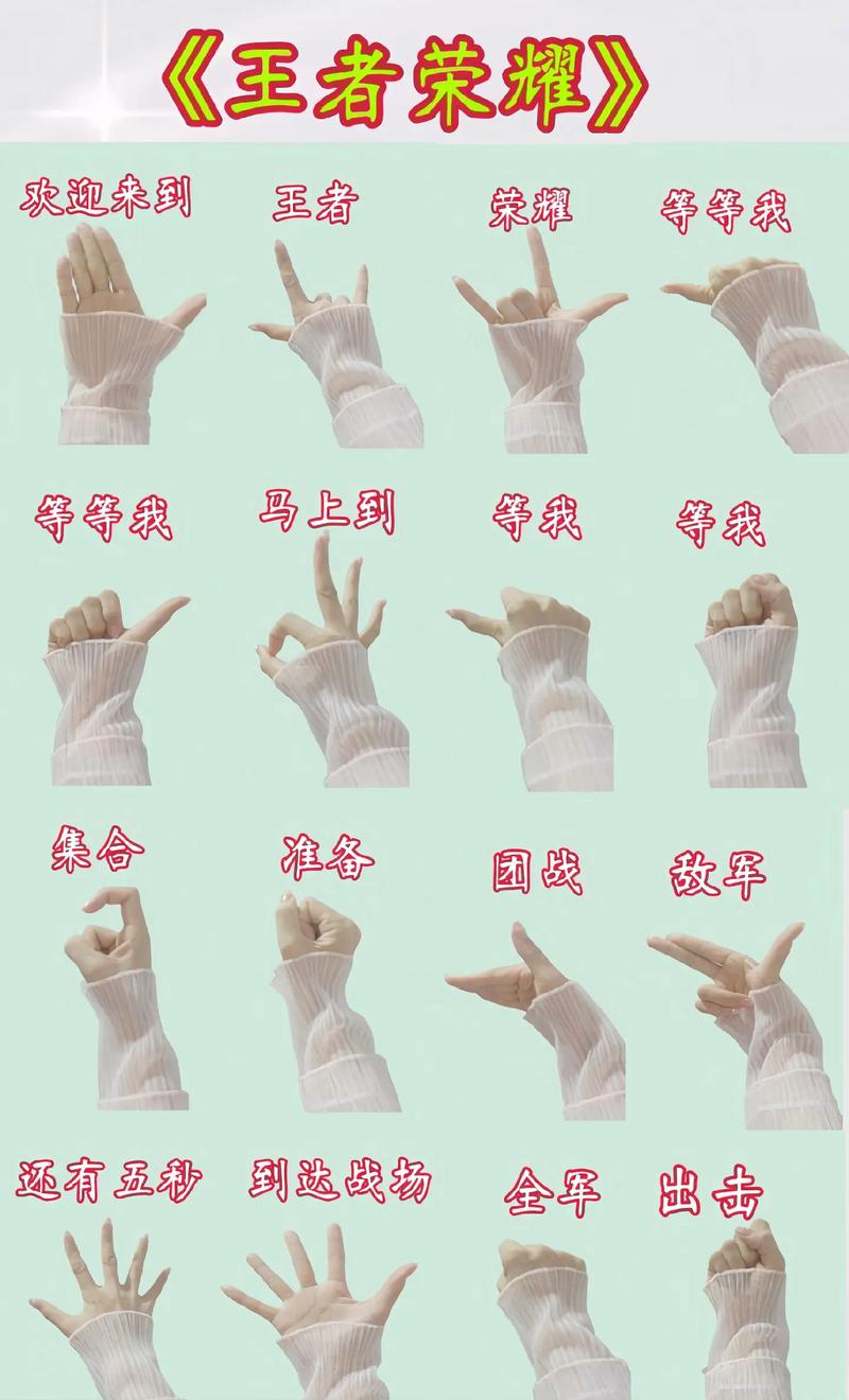 玩王者荣耀的正确手势缩略图