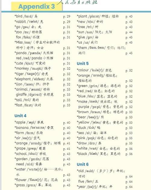 人教版三上英语电子书图标