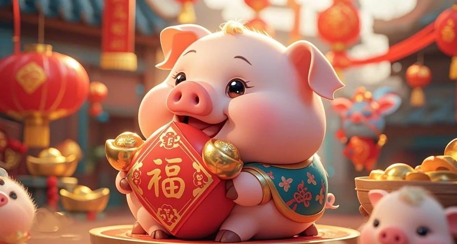 十大吉祥猪图片游戏截图