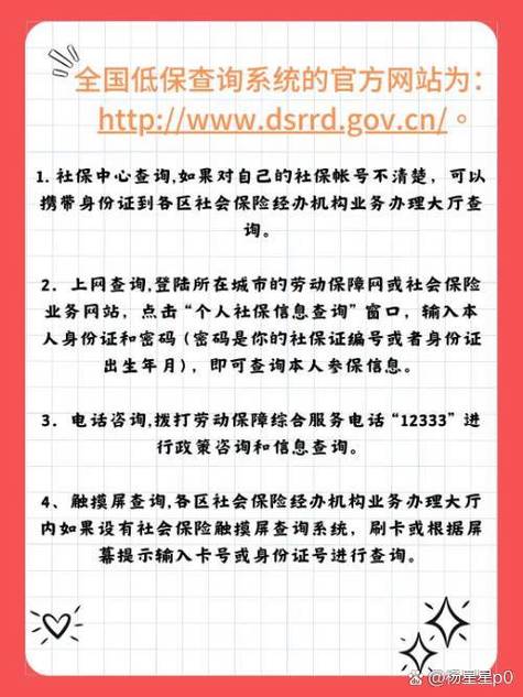 低保查询在哪里查图标