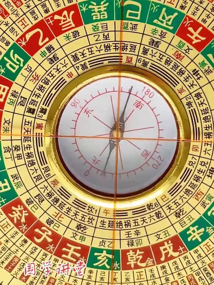 大宇罗盘指南针518带确定坐向