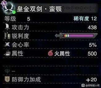 mhw帝王金武器怎么获得