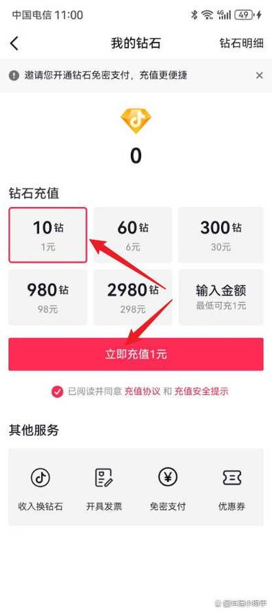 抖音钻石1:10充值入口游戏截图