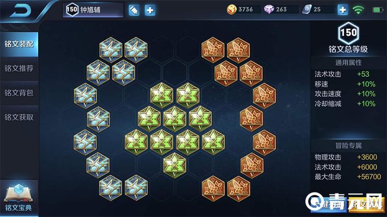 王者荣耀钟馗辅助铭文搭配缩略图