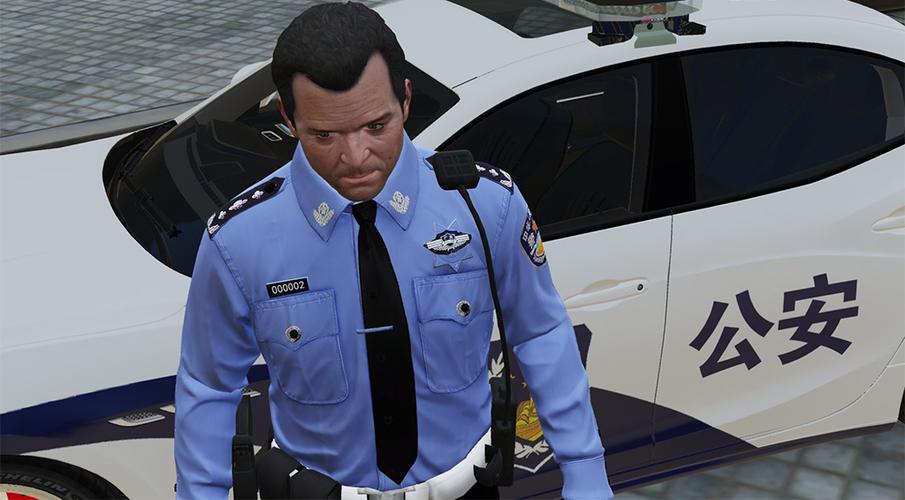 圣安地列斯中国警察mod弹幕数