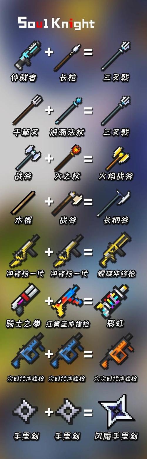 元气骑士春节更新武器缩略图