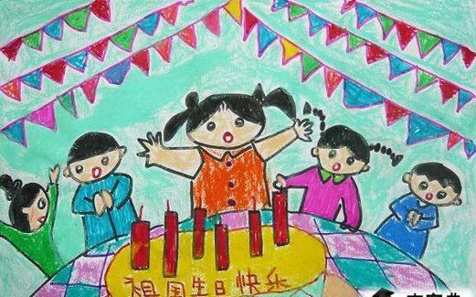 庆祝祖国七十周年的画游戏截图