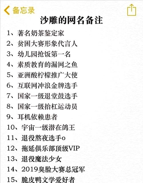 和平精英沙雕网名缩略图