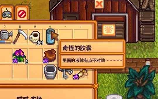 星露谷物语奇怪的胶囊破了