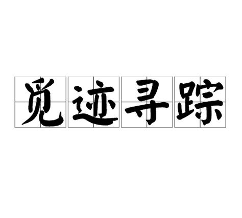 觅迹寻踪在线观看完整版