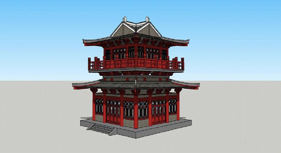 古建筑模型游戏截图