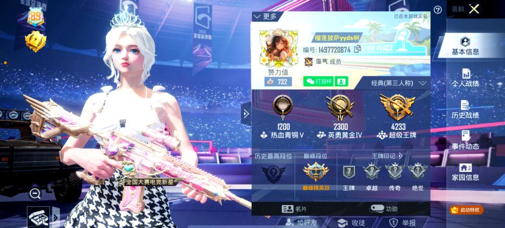 苹果区和平精英不能用q币吗