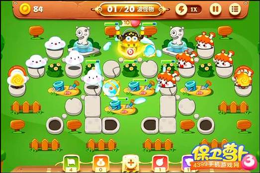 保卫萝卜3公园38关攻略