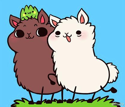 羊驼驼和屎坨坨漫画缩略图