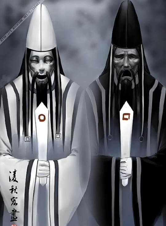 黑白无常图片高清缩略图