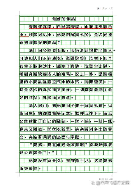 作文《遇见》600字图标