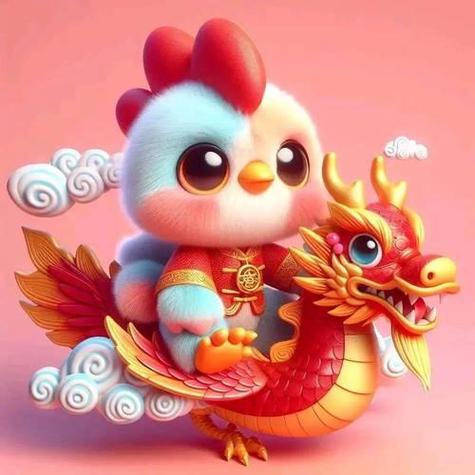 龙年闺蜜头像可爱缩略图