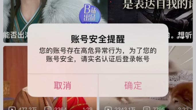 你的账号存在异常风险游戏截图