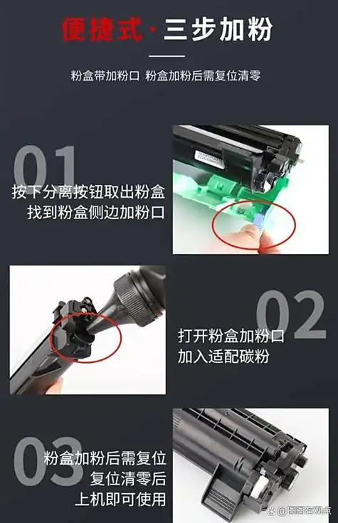 复印机墨盒怎样加墨粉