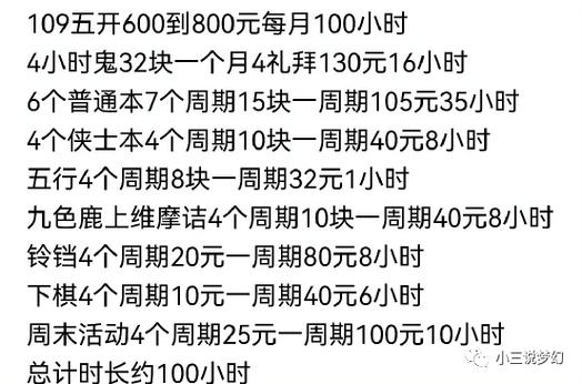 梦幻西游109单开赚钱缩略图