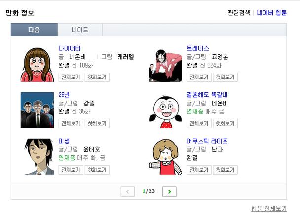 webtoon台版网页怎么进游戏截图