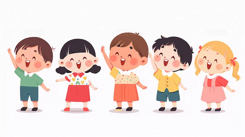 孩子的漫画图片