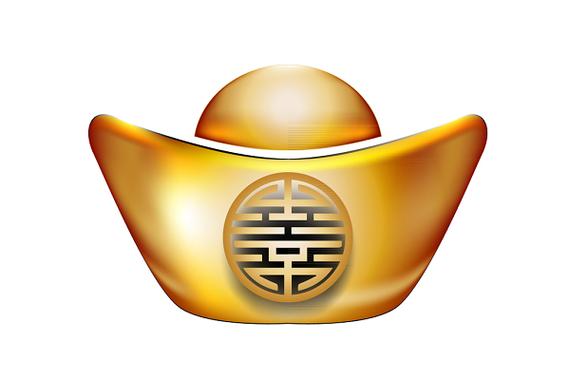 大清金元宝图片