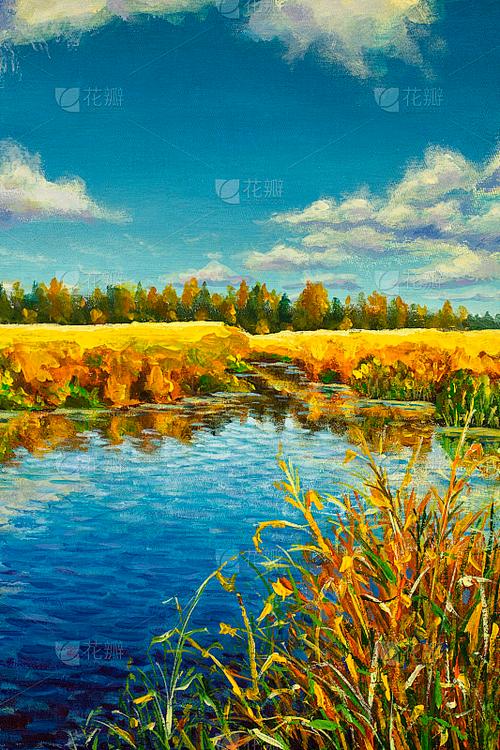 一二三年级画秋天