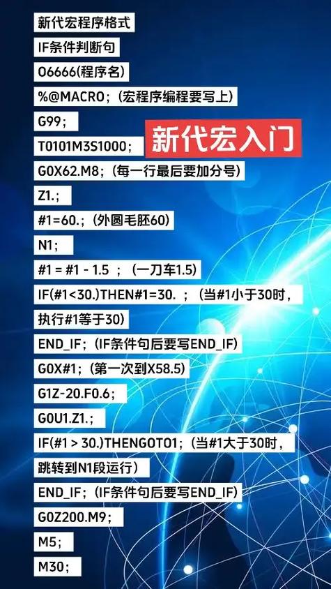 宏程序编程入门自学