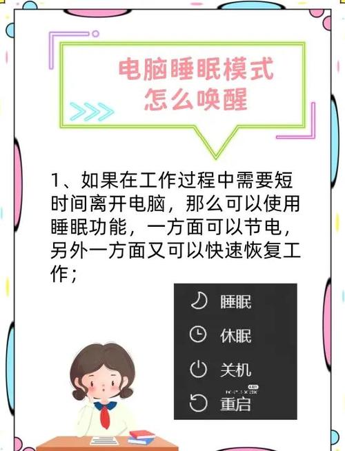 电脑睡眠状态的作用图标