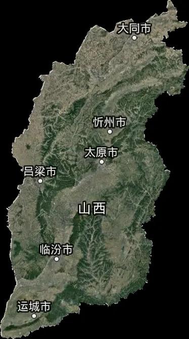 山西省地图全图可放大图
