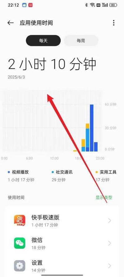 小米手机前一天使用时间怎么查