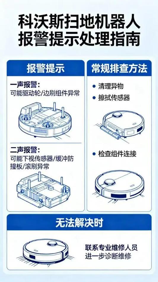 科沃斯扫地机红灯常亮