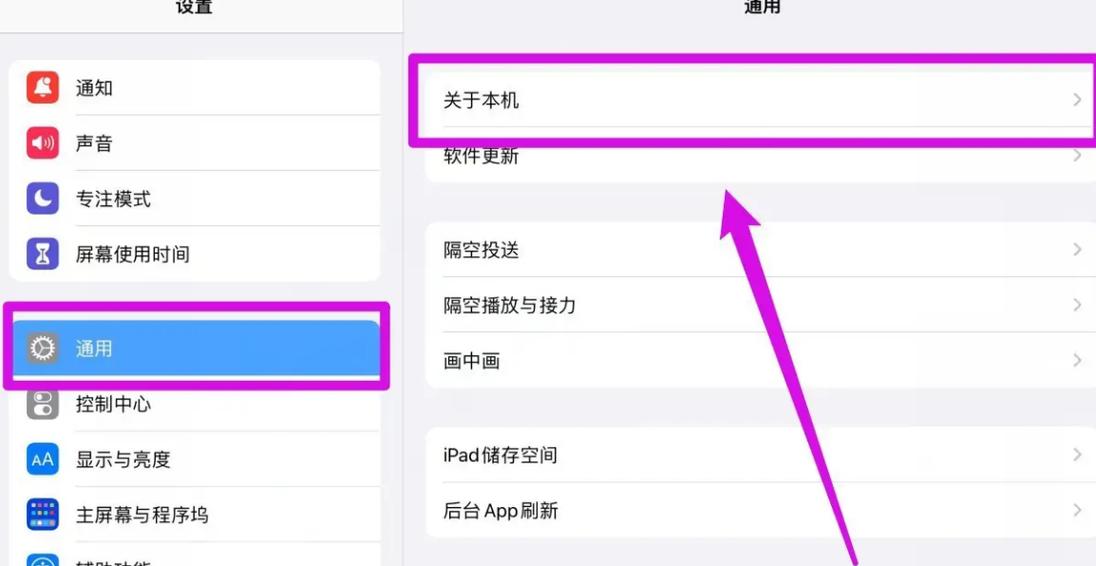 ipad怎么看芯片型号图标
