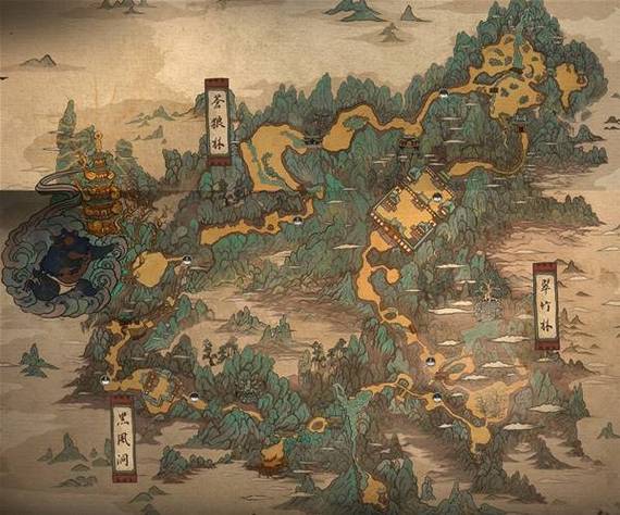 黑神话悟空全收集地图缩略图