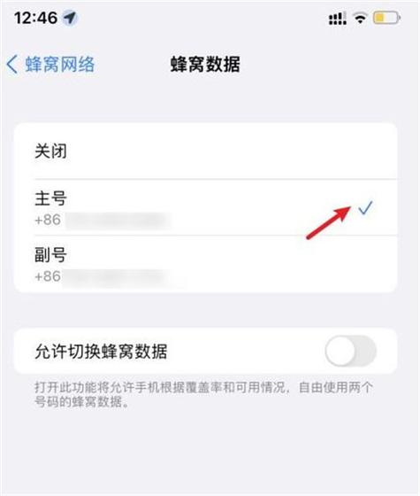 苹果13双卡双待设置缩略图