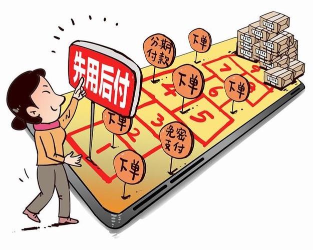 先用后付图标