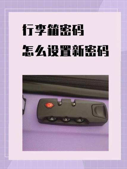 行李箱锁坏了怎么打开